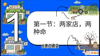 第1节：【农资人思维重塑】别做搬运工！千万级门店的&ldquo;三不等&rdquo;生意经，课程：《农资实战特训：从&ldquo;坐商&rdquo;到&ldquo;千万服务商&rdquo;的进阶路》