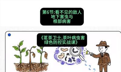 第06节：看不见的敌人&mdash;&mdash;地下害虫与根部病害，课程：《茗茶卫士&mdash;&mdash;茶叶病虫害绿色防控实战课》#识农AI
